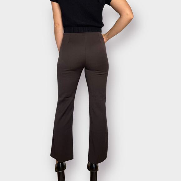 Y2K Italian Brown Wool Flare Pants‎ - Picture 5 of 5